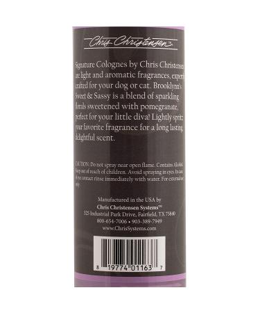 Chris Christensen Smart Scents Brooklynn's Sweet & Sassy Grooming Cologne - Long Lasting Designer Fragrance 16 Fl Oz - Buy Online on SooperMarket.com