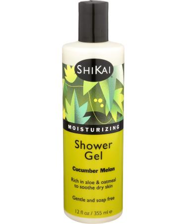 Shikai Shower Gel Cucumber Melon 12 Fl Oz (Pack of 1)