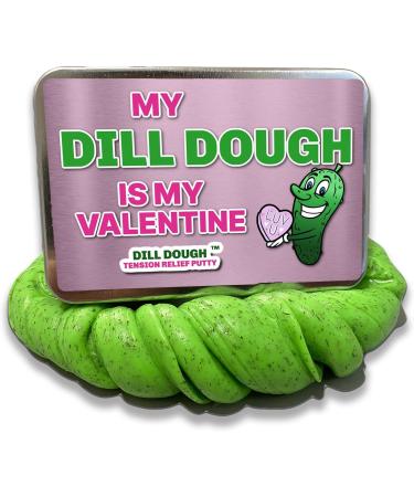 Valentine's Dill Dough - Playful Edible Gift for Her or Him Heart-Shaped Unique Present Delicious Fun for Romantic Occasions & Special Celebrations - Buy Online on SooperMarket.com