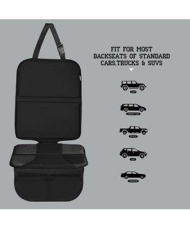 Premium Car Seat Protector for Child Seats | Universal Size | Protects Upholstery from Dirt & Stains | Non-Slip Backing | Easy to Clean - Buy Online on SooperMarket.com