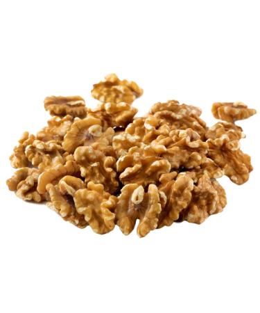 NUTS U.S.  California Walnuts | Shelled Halves and Pieces | Grown and Packed in California | Non-GMO and Steam Pasteurized | Chandler Variety Raw Walnuts in Resealable Bags!!! (3 LBS) 3 Pound (Pack of 1)