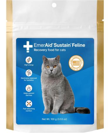 EMERAID Sustain HDN Life Saving Nutrition for Cats, Made with Non-GMO and Human Grade Ingredients 100