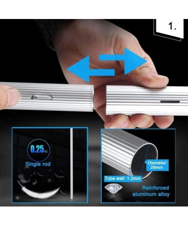 photovoltaic cleaner window cleaning pole Window Cleaning Pole/Water Fed Telescopic Brush/Extendable Cleaner Conservatory Roof Suitable For Photovoltaic Panel CleaningTrucks Windows 30cm Brush Head 9m pole - Buy Online on SooperMarket.com