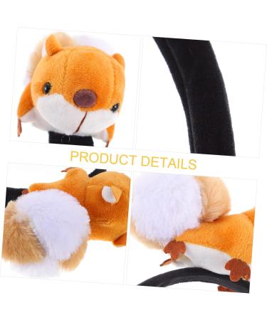 minkissy Plush Squirrel Headband Squirrel Shaped Headband Animal Headbands Squirrel Ears Headband Plush Headband Animal Hair Hoop For Women Girl - Buy Online on SooperMarket.com