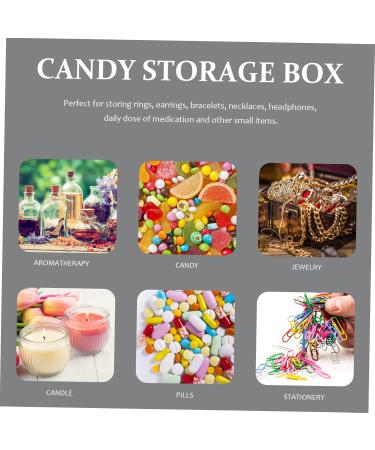 Alipis 4 pcs Tins Cases Containers Wedding Sweets Delicate Cans Cartoon Party Candy Tinplate - Buy Online on SooperMarket.com