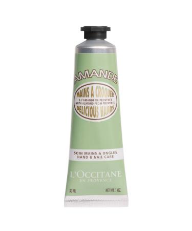 L'Occitane Almond Delicious Hand & Nail Cream, 1 Ounce (Pack of 1)