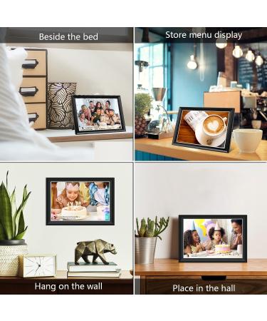 FRAMEO 10.5 Smart WiFi Digital Photo Frame with Touch Screen, Auto-Rotate, 32GB Storage - Share Moments Instantly via Frameo App | FHD IPS LCD Display - Buy Online on SooperMarket.com
