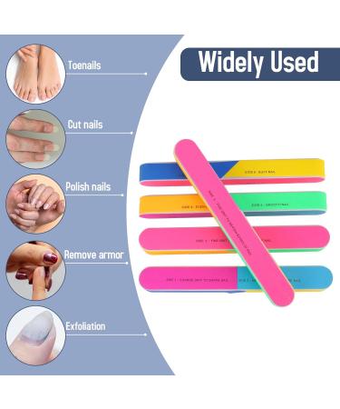 7 Way Nail Buffer Block 8 Pcs Professional Nail Buffer for Natural Nails All-in-One Smooth & Buff & Shine for Nail Care - Buy Online on SooperMarket.com