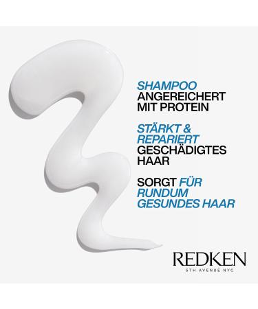 Redken Extreme Shampoo for Brittle & Damaged Hair - 500ml | Anti-Hair Fracture with Soy Proteins Ceramides & Arginine - International Shipping Available - Buy Online on SooperMarket.com