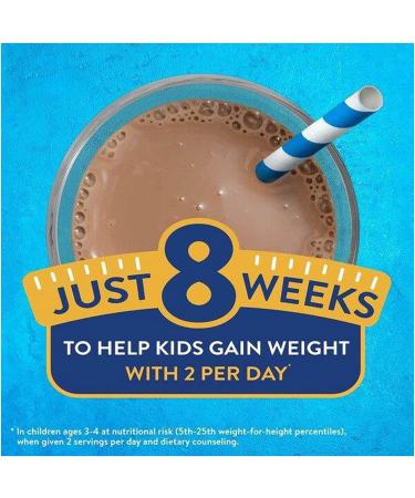 PediaSure Grow & Gain with Immune Support Kids Protein Shake - Chocolate, 8 Fl Oz (Pack of 6) | 27 Vitamins & Minerals, 7g Protein, Non-GMO & Gluten-Free - Buy Online on SooperMarket.com