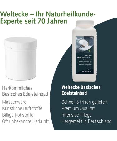 World Corner Basic Bathing Additive 1400g | 100% Vegan Bath Salt Made in Germany | Perfect for Full Bath Foot Bath & More | Wellness Spa Essential - Buy Online on SooperMarket.com
