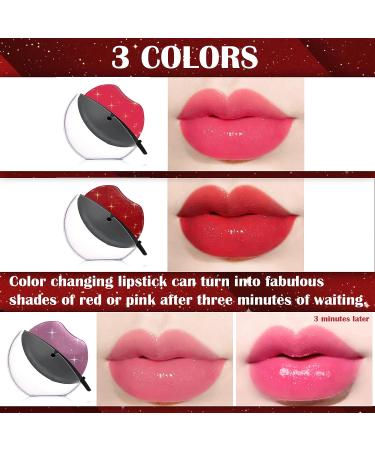 DAGEDA Lazy Lipstick - Color Changing, Long Lasting, Waterproof & Moisturizing with Lip Shape Design (Color C) - Buy Online on SooperMarket.com