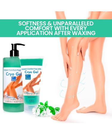 Bleumarine Bretania Cooling Gel for Heavy Legs | Instant Relief & Cold Effect | Essential Oils & Plant Extracts | 200 ml - Ideal for Athletes & Daily Use - Buy Online on SooperMarket.com