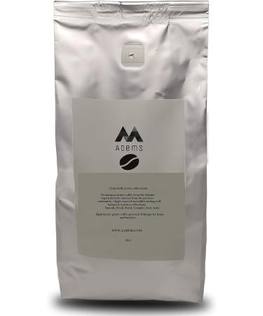 Adems Ethiopian Green Beans Coffee - Premium Unroasted Beans for Home and Business Roasting (Yirgacheffe) - Buy Online on SooperMarket.com