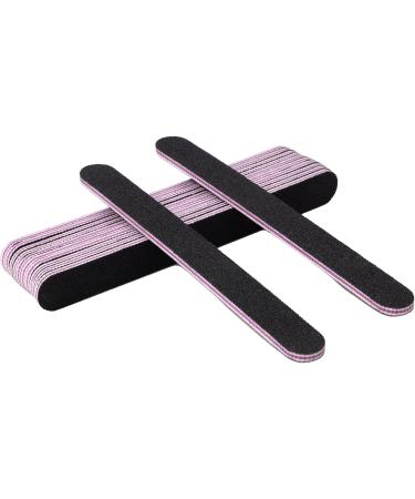 VONKMATT Professional Nail Files 12PCS Double Sided Emery Board - Home Nail Buffer Files 100/180 Grit - Buy Online on SooperMarket.com