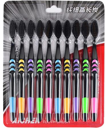 Ultrafine Eco-Friendly Toothbrush Set | Soft Bristle Travel Toothbrush for Adults - Oral Hygiene Care - Buy Online on SooperMarket.com
