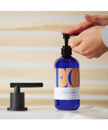 Organic Plant-Based Orange Blossom & Vanilla Hand Soap 12oz (Pack of 3) | Gentle Cleanser with Essential Oils - Buy Online on SooperMarket.com