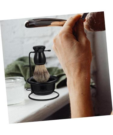 Buy 1 Set Beard Shaving Accessories - Durable Brush & Bowl for Men | Premium Shave Kit for Smooth Grooming - Buy Online on SooperMarket.com