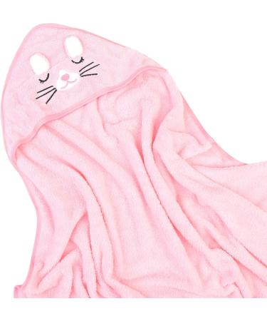 Zuimei Soft Hooded Baby Towel | Cute Animal Design for Baby Boy and Girl | Newborn Birthday Cat - Buy Online on SooperMarket.com