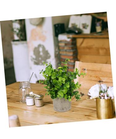 Cabilock 1pc Simulated Potted Plant Green Plants Plastic Rosemary As Shown 22x8cm - Buy Online on SooperMarket.com