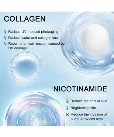 Collagen Face Sunscreen SPF 60+ | Water-Resistant Moisturizer for All Skin Types | Protect & Hydrate Skin - Buy Online on SooperMarket.com