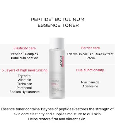 Buy Peptide 11 Botulinum Essence Toner 250ml - Rejuvenating Skin Care for Global Shipping - Buy Online on SooperMarket.com