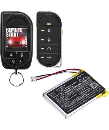 600mAh Battery Replacement for Viper 4706V 7941V 5706V & More | International Shipping Available - Buy Online on SooperMarket.com