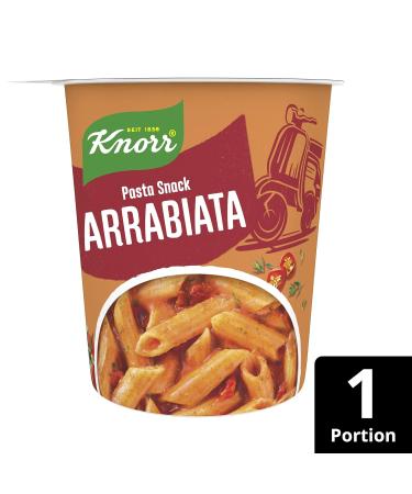 Buy Knorr Pasta Snack Arrabiata | Instant Noodles Ready in 5 Minutes | 66g Pack - Delicious International Shipping Available - Buy Online on SooperMarket.com