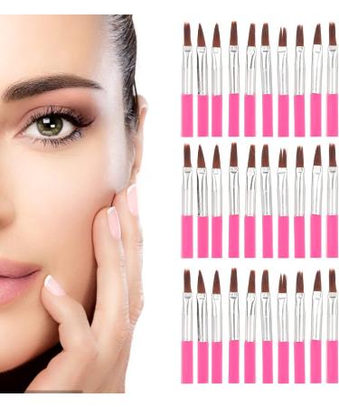 Disposable Eyeshadow Brush Brush Wands Portable Rose Red Beauty Makeup Pr 30pcs Eye Makeup Brush Set EyelinerEyes - Buy Online on SooperMarket.com