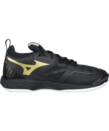 Mizuno Wave Momentum Men's Volleyball Shoe - Black/Gold, Size 9.5 US - Buy Online on SooperMarket.com