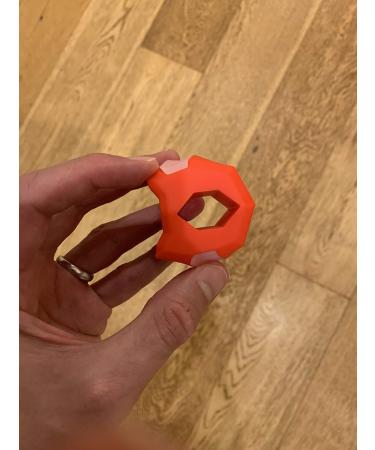 Jaw Exerciser by Mondy Moo Face & Neck Toner Exerciser Ball Fitness Ball (Red) - Buy Online on SooperMarket.com