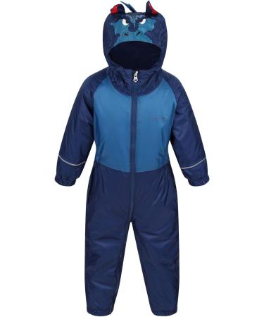Regatta Kids Mudplay III Waterproof Insulated All-in-One Suit 48-60 Months NautBlueDino - Buy Online on SooperMarket.com