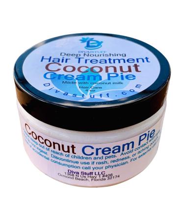 Coconut Milk Deep Nourishing Hair Treatment - 4oz by Diva Stuff | Revitalize & Hydrate International Shipping - Buy Online on SooperMarket.com