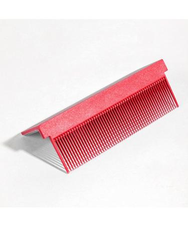 Hair Straightener Comb - Pink Barber Straightening Brush & Styling Attachment for Flat Iron | International Shipping Available - Buy Online on SooperMarket.com