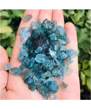 HYCYYFC 100G Rough Gemstone Natural Blue Apatite Raw Stone Gravels (Color : 100G) - Buy Online on SooperMarket.com