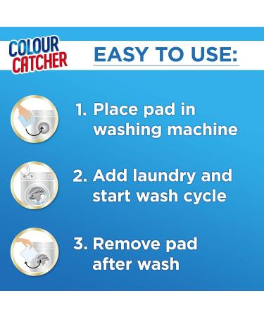 Enhanced Colour Catcher Whitening Power + Stain Remover 3 in 1 Ultimate Action Pads - 5 Pads - Buy Online on SooperMarket.com