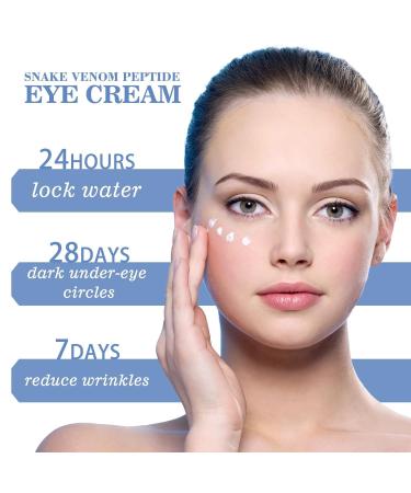 Snake Venom Peptide Anti-Wrinkle Eye Cream & Serum Set - TYGHBN Lumilight Vshell Eye Care Kit (3PCS) - Buy Online on SooperMarket.com