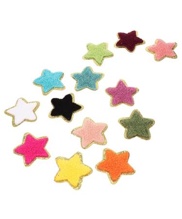 EXCEART 13pcs Clothing Accessories Embroidered Hat Sew on Patch Adorable Clothes Patches Multicolor Commoner