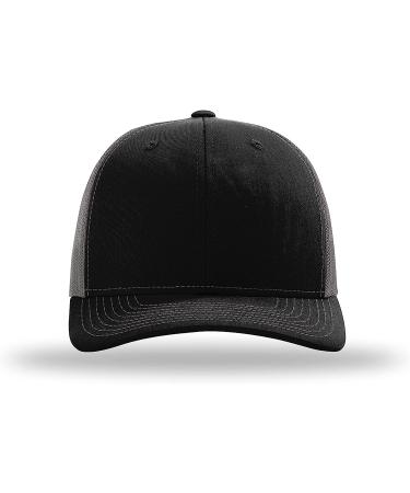 RICHARDSON Boy's Trucker Snapback Cap in Black/Charcoal: Stylish and Comfortable - Buy Online on SooperMarket.com
