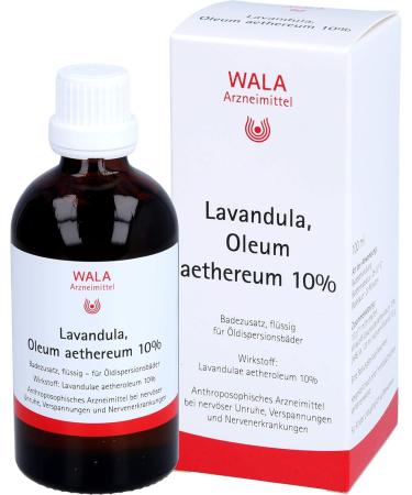 Buy WALA Lavandula Oleum Aethereum 10% Bath Additive - 100 ml | Relaxing Essential Oil for Soothing Baths - International Shipping Available - Buy Online on SooperMarket.com