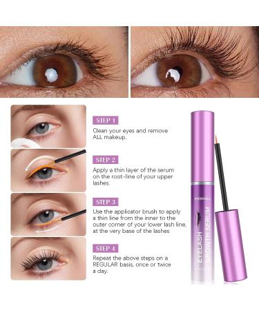 PERMANIA Advanced Eyelash Enhancer Serum - Natural, Cruelty-Free Lash Nutrient Solution | Hydrates, Conditions, and Promotes Longer, Thicker, Healthier Eyelashes (3ML) - Buy Online on SooperMarket.com