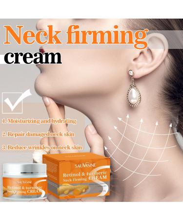 Turmeric Neck Firming Cream - All Natural Skin Tightening & Brightening Lotion for Face & Neck - Buy Online on SooperMarket.com