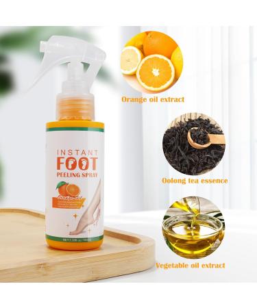 Foot Peeling Spray Instant Foot Peeling Spray Foot Spray to Remove Dead Skin Hydrating Nourish Peel Off Spray Exfoliating Peeling & Calluses on Feet for Cracked Rough Heels (1PCS Green Tea) 1 count (Pack of 1) Green Tea - Buy Online on SooperMarket.com