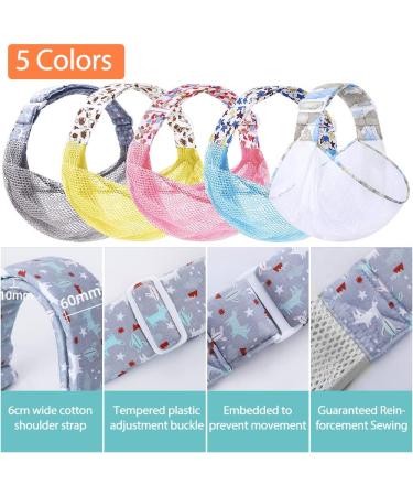 HINATAA Breathable Baby Sling | Adjustable & Quick Dry Mesh Fabric Wrap for Newborn Carrying | Yellow - Buy Online on SooperMarket.com