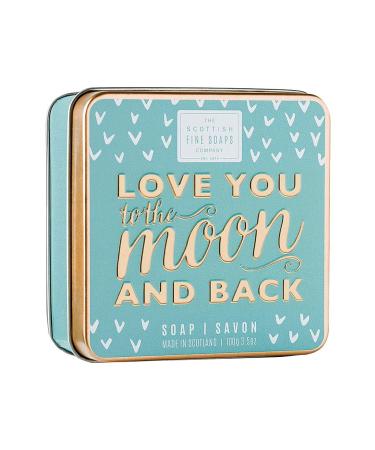 Scottish Fine Soaps Love You To The Moon & Back Soap Tin 100g