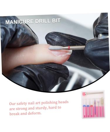 HAPINARY 1 Set Nail Polisher Manicure File Bits Drill Bit for Metal Acrylic Nails Drill Bit Electronics Kit Gel Nails Kit Nail Drill Carbide Drill Bits Nail Flakes Tungsten Steel - Buy Online on SooperMarket.com