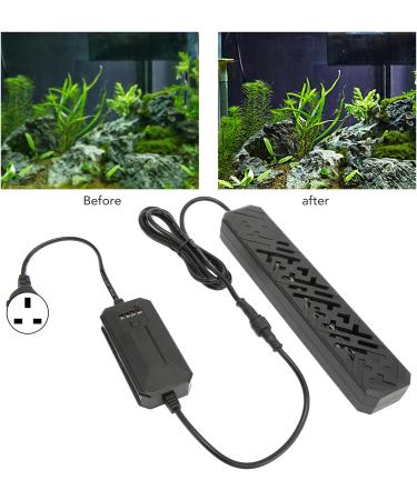 TOPINCN Aquarium Clean Light Aquarium UV Light Safe Remove Algae UK Plug 220V for Ornamental Fish for Aquarium Accessories (ZY UC605 (5W)) - Buy Online on SooperMarket.com