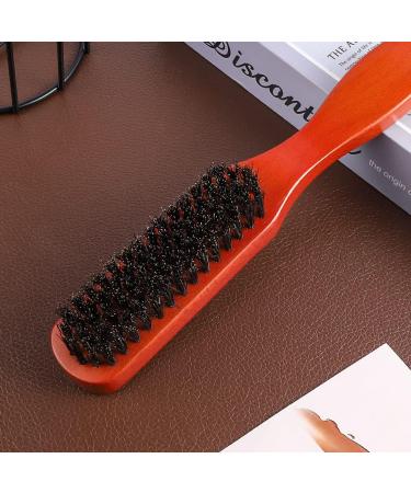Boar Bristle Hair Brush for Men - Soft Beard Styling Tool for Growth and Texture - Buy Online on SooperMarket.com