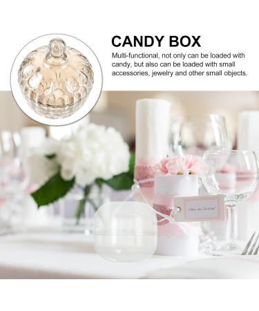 Alipis 10pcs Box Candy Containers Wedding Candy Cases Party Treats Containers Snack Plastic Gift - Buy Online on SooperMarket.com