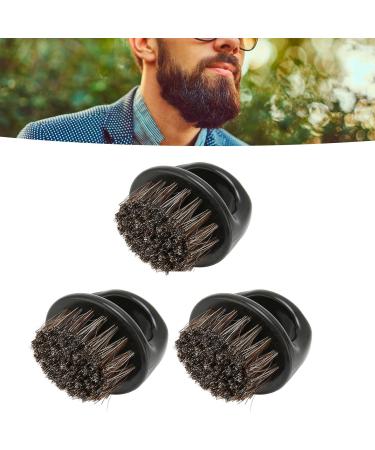 3-Part Beard Finger Brush for Men - Ridge-Free Round Handle & Fade Brush for Hairdressing at Home - Buy Online on SooperMarket.com